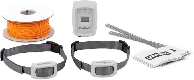 Petsafe Classic In Ground Fence For Dogs And Cats   Includes Two Waterproof Collars