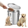 Pet Food Storage Container with Handles for Dogs & Cats Food