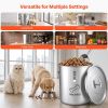 Pet Food Storage Container with Handles for Dogs & Cats Food