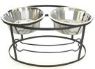 Bone Raised Double Dog Bowl