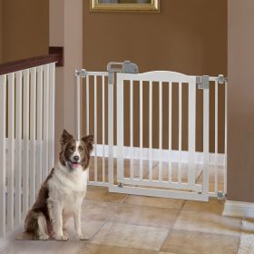 One-Touch Gate Ii In White (Option: Touch Gate Ii In White)